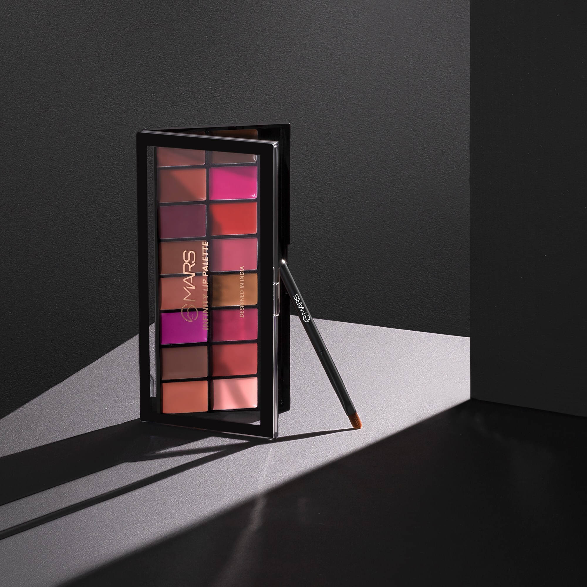 MARS 16 Color Nude Matte Ultra Pigmented Lip Palette Lipstick (Shade-03, 36 g) MARS 16 Color Nude Matte Ultra Pigmented Lip Palette Lipstick (Shade-03, 36 g)