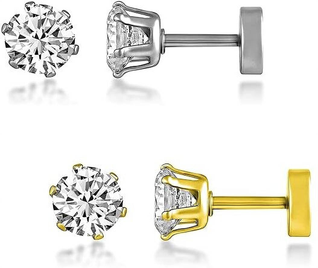     			Mehak Creation Multicolor Stud Earrings ( Pack of 1 )