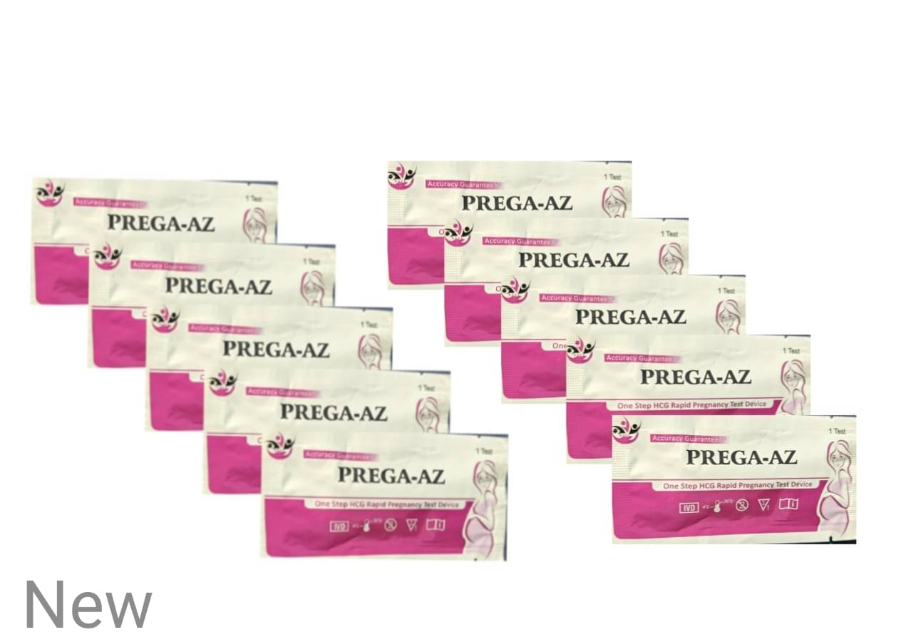     			Prega-AZ Pregrency Test Kits (Pack of 10)