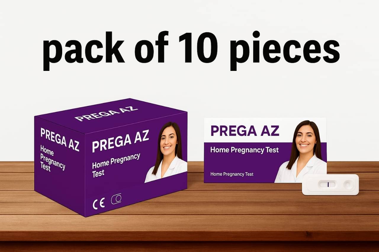     			Prega-AZ Pregrency Test Kits (Pack of 10)