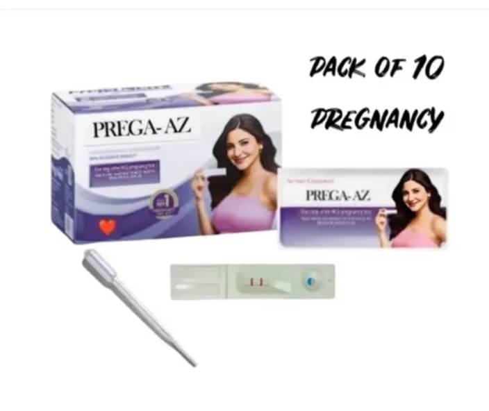     			Prega-AZ Pregrency Test Kits (Pack of 10)