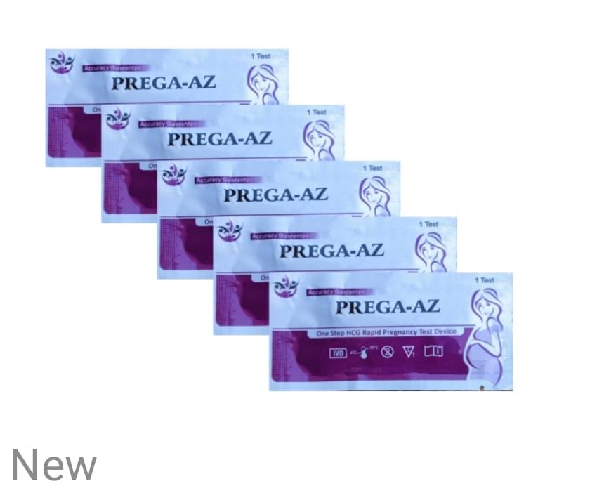    			Prega-AZ Pregrency Test Kits (Pack of 5)