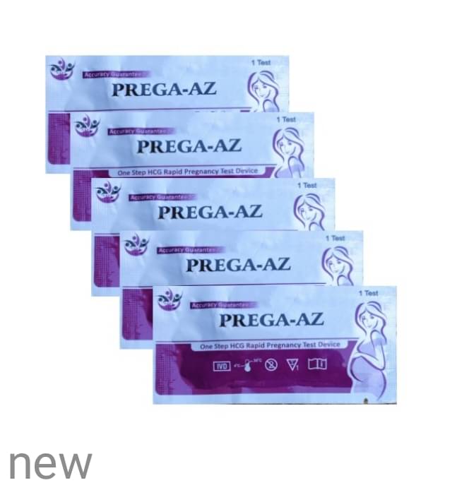     			Prega-AZ Pregrency Test Kits (Pack of 5)