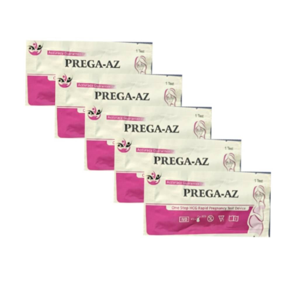     			Prega-AZ Pregrency Test Kits (Pack of 5)