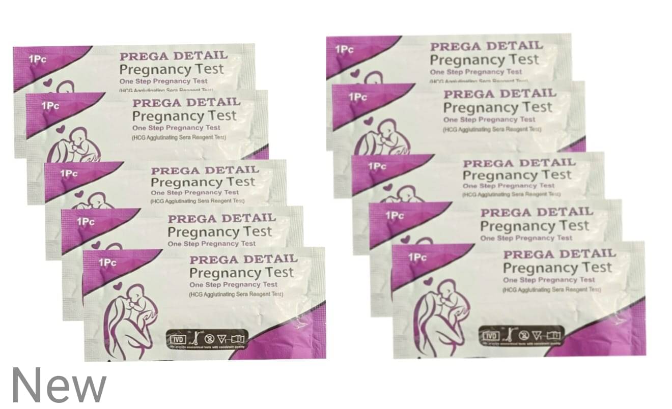     			Prega Detail Pregrency Test Kits (Pack of 10)
