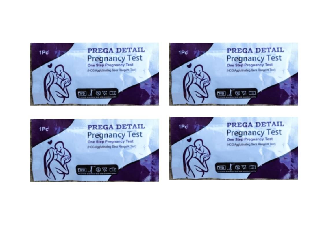     			Prega Detail Pregrency Test Kits (Pack of 4)