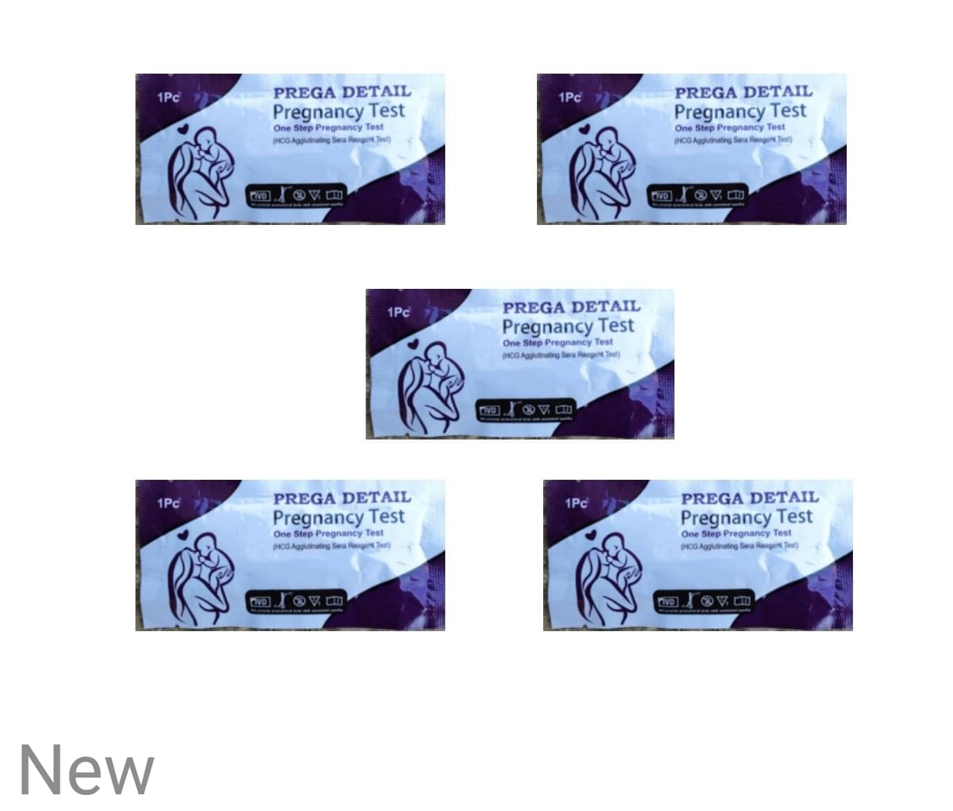     			Prega Detail Pregrency Test Kits (Pack of 5)