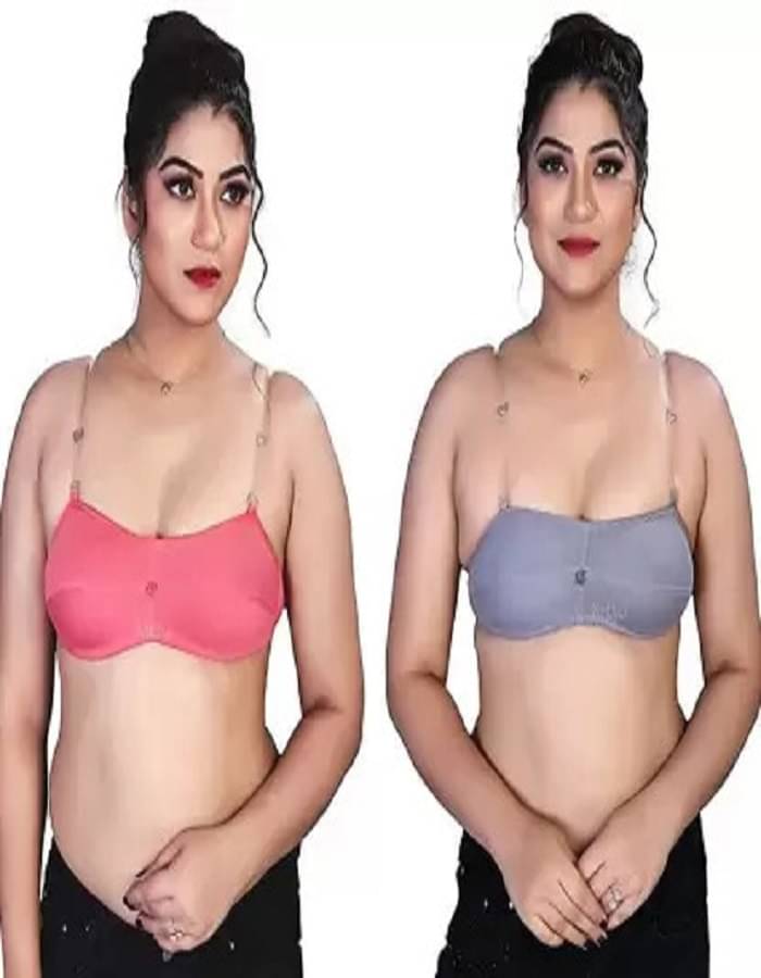 RENU CREATION Sequin Bra Straps (Transparent, Pack of 2) RENU CREATION Sequin Bra Straps (Transparent, Pack of 2)