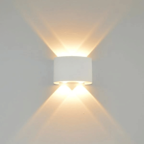     			SPARKWORLD Yellow Up & Down Light Lamp ( Pack of 1 )