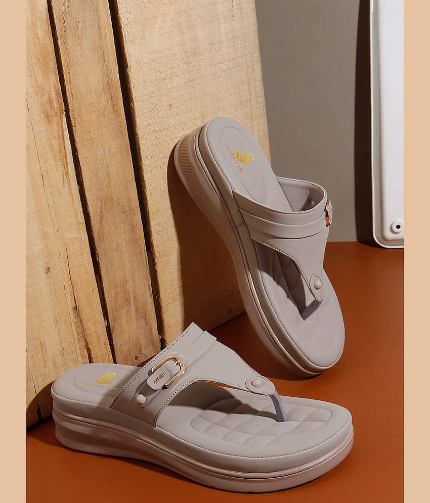 Sneakersvilla Gray Women's Sandal Heels - Heels | Buy online on ZillyBuy