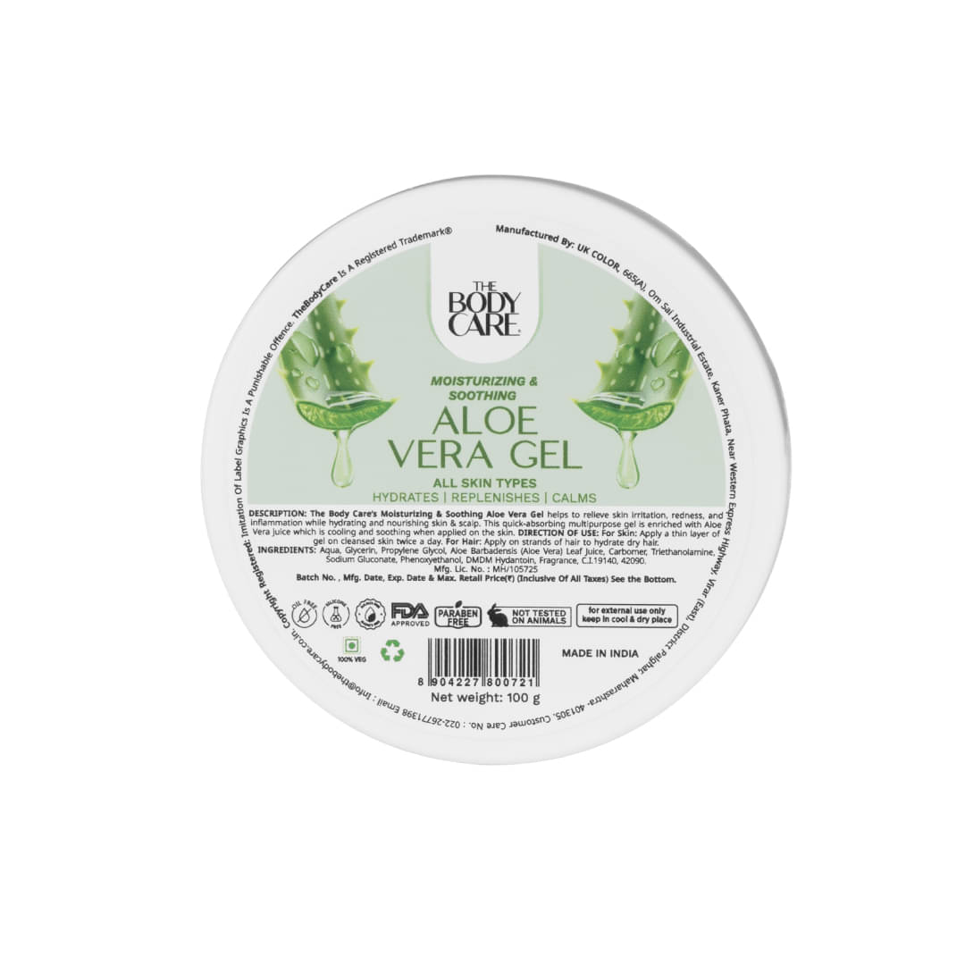     			The Body Care Moisturizing & Soothing Aloe Vera Gel ( 500g)