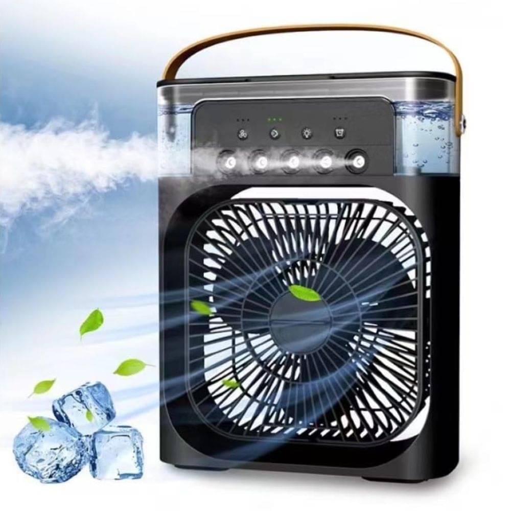 USB Powered 3 in 1 Mini Air Cooler Fan and LED Night Light. Small AC for Office,Kitchen and Home Cooling||Trendy Instagram Gadgets USB Powered 3 in 1 Mini Air Cooler Fan and LED Night Light. Small AC for Office,Kitchen and Home Cooling||Trendy Instagram Gadgets