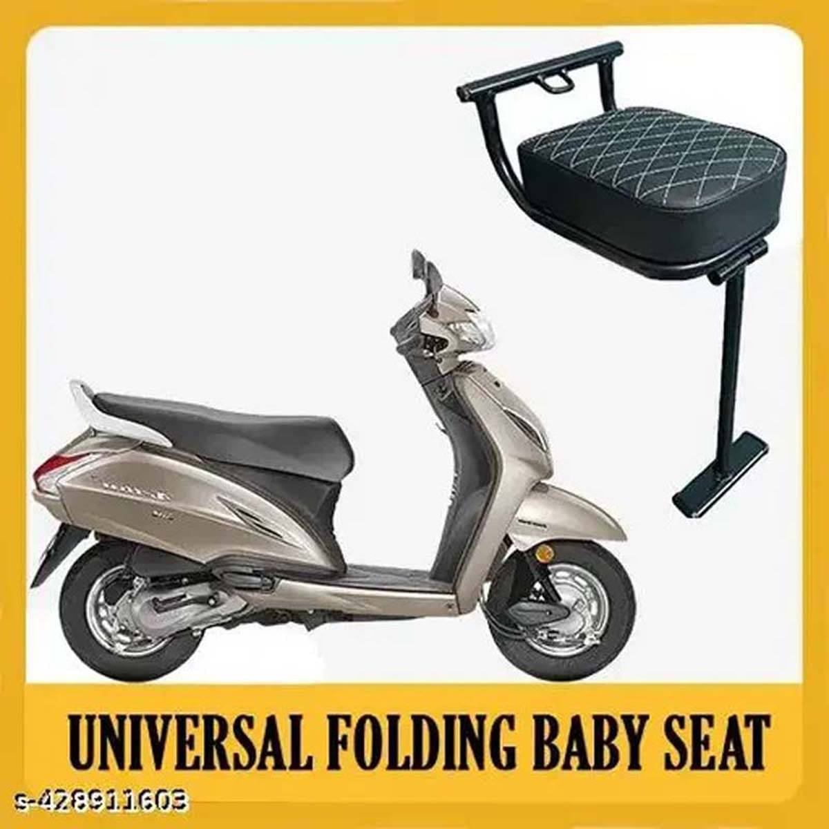     			Universal Folding Baby Seat Compatible