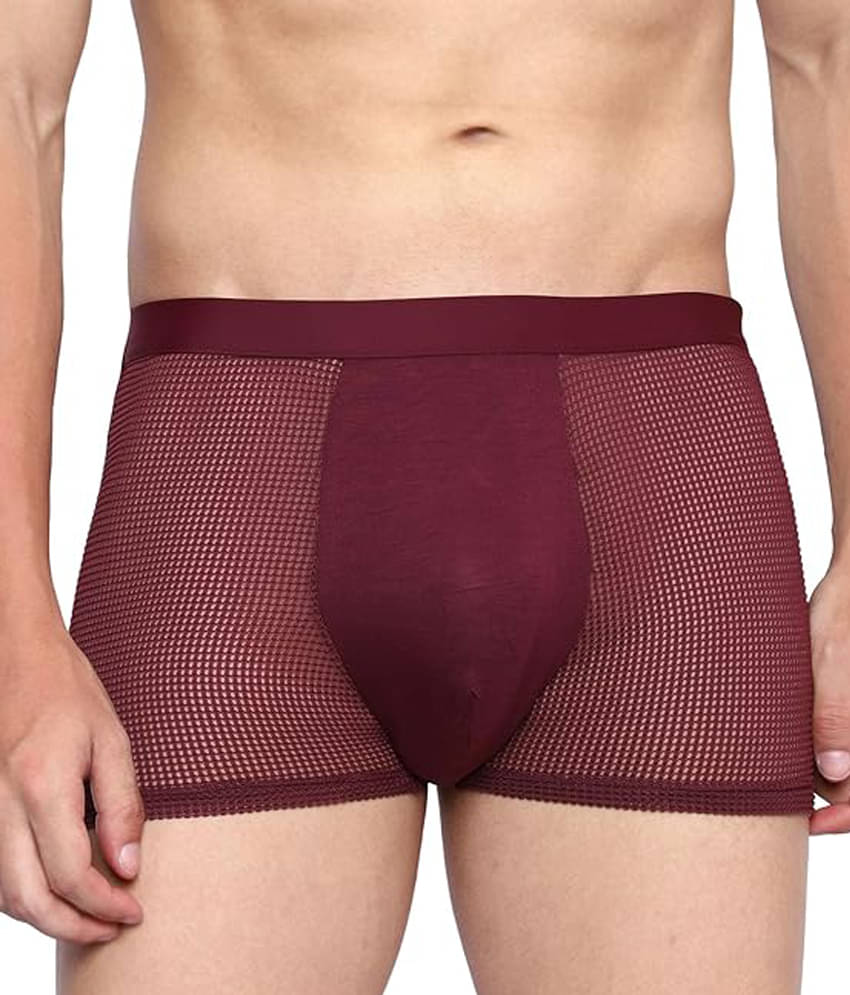     			XXYX Pack of 1 Lycra Briefs For Men's ( Maroon )