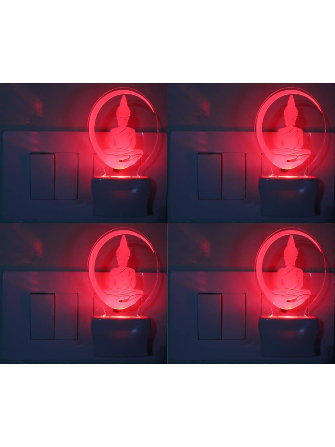    			1st Time White Night Lamp ( Pack of 4 )