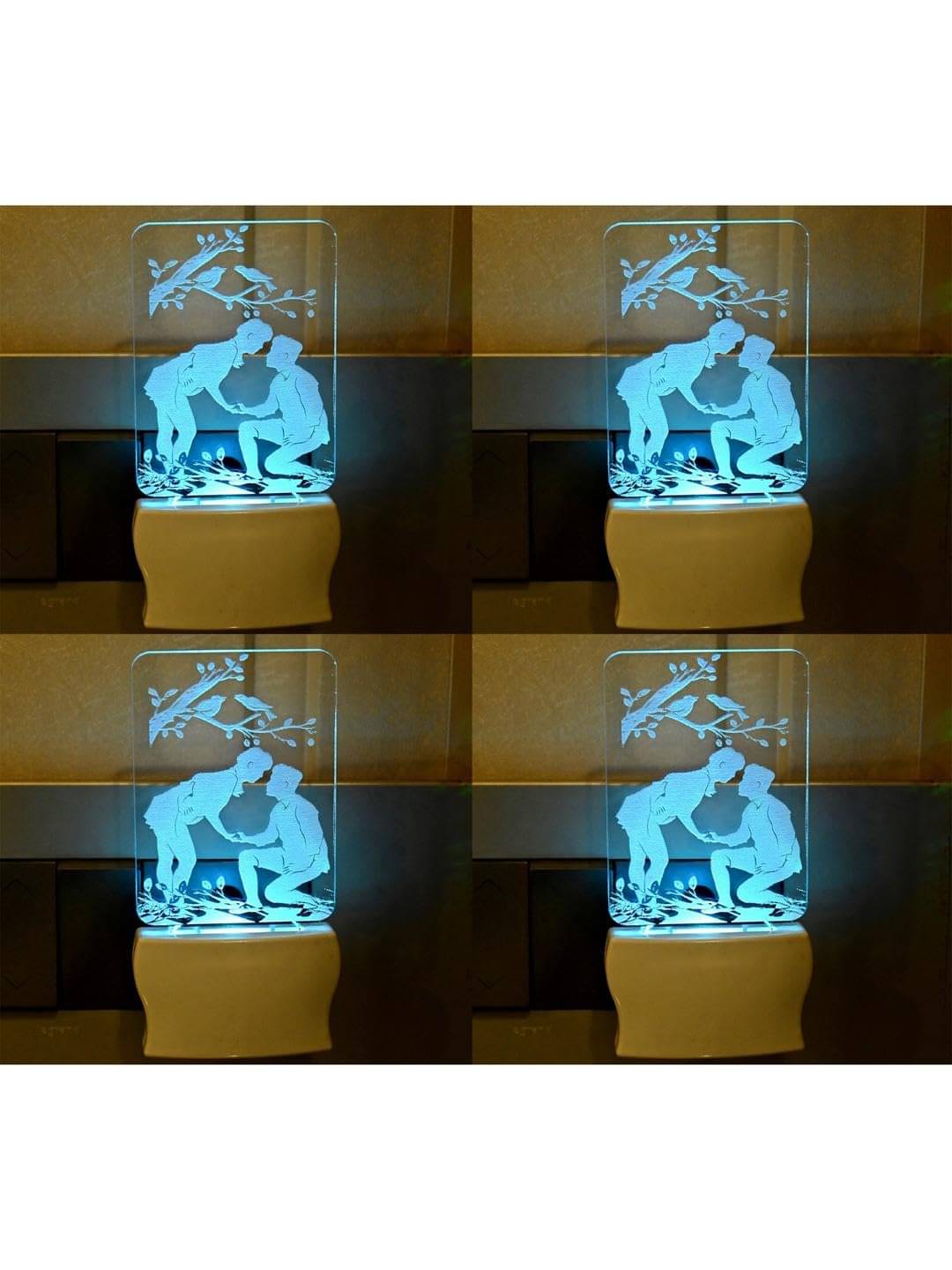 1st Time White Night Lamp ( Pack of 4 )     			1st Time White Night Lamp ( Pack of 4 )