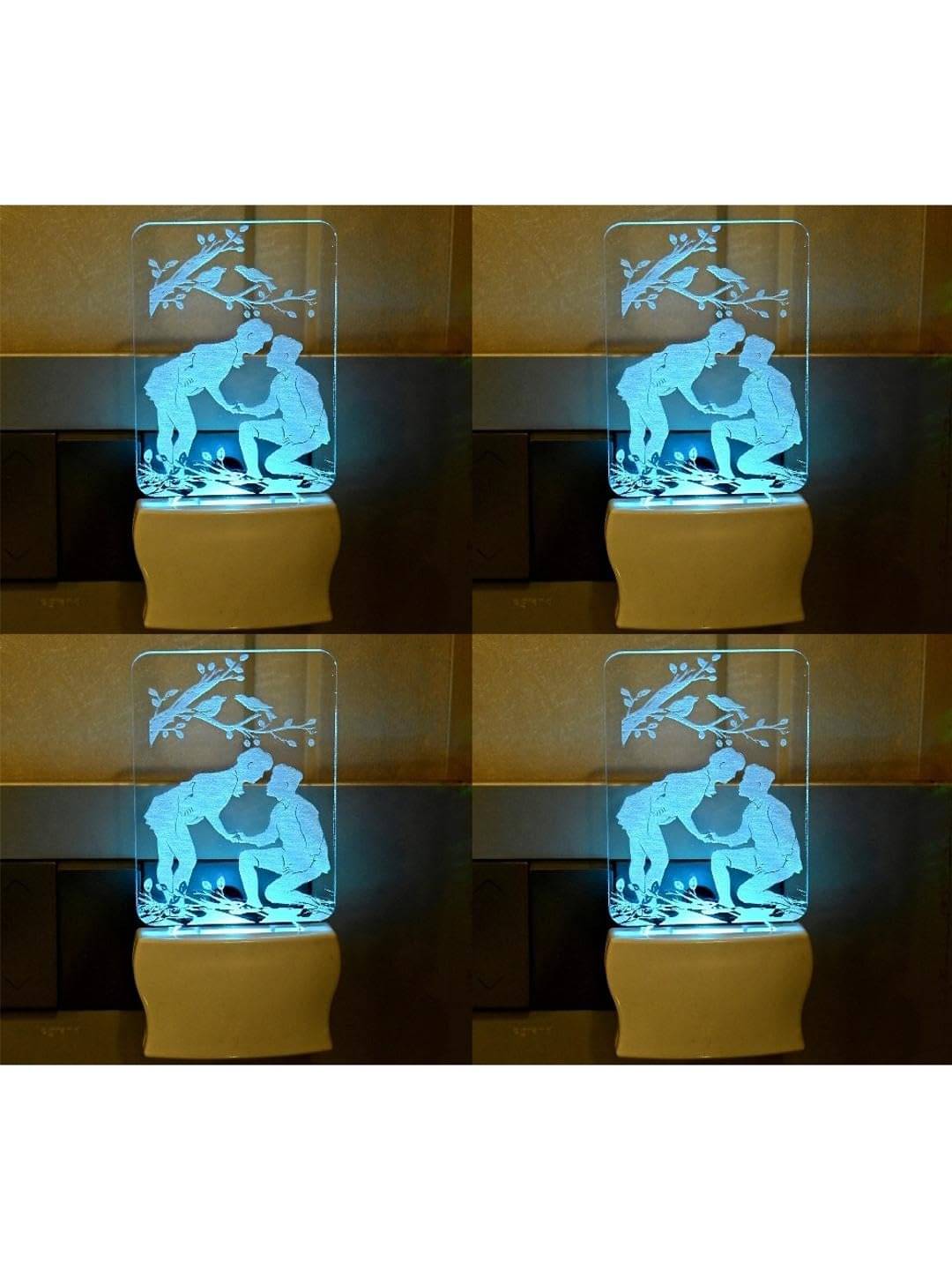 1st Time White Night Lamp ( Pack of 4 ) 1st Time White Night Lamp ( Pack of 4 )