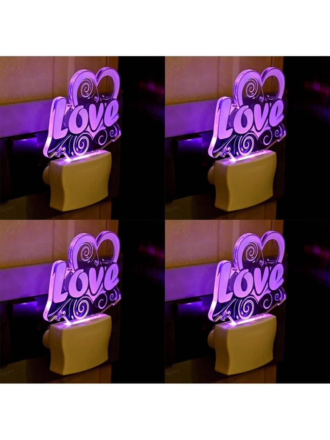 1st Time White Night Lamp ( Pack of 4 )     			1st Time White Night Lamp ( Pack of 4 )