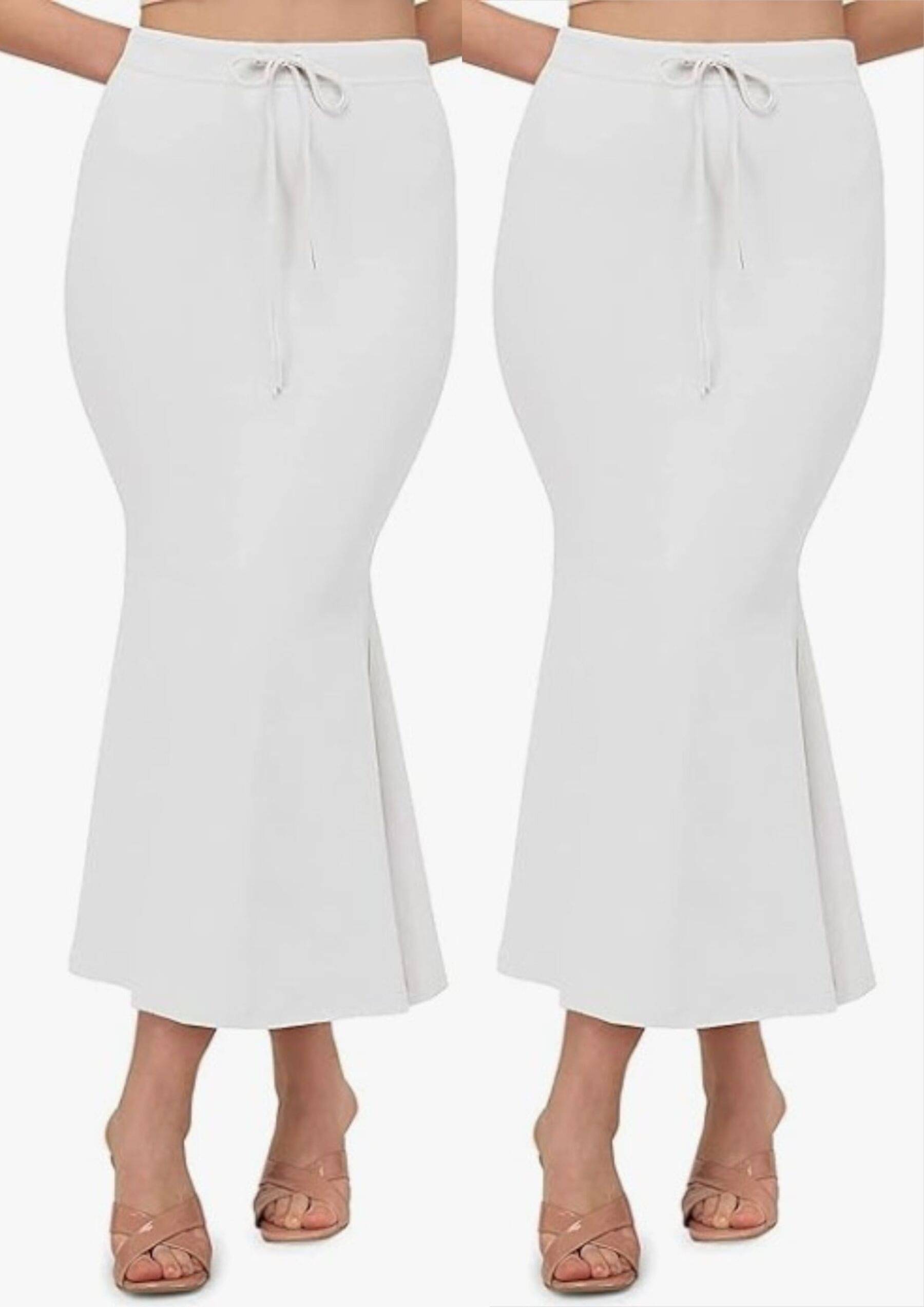 CALBO N Pack of 2 Nylon Women's Shaping Bottoms ( White ) CALBO N Pack of 2 Nylon Women's Shaping Bottoms ( White )