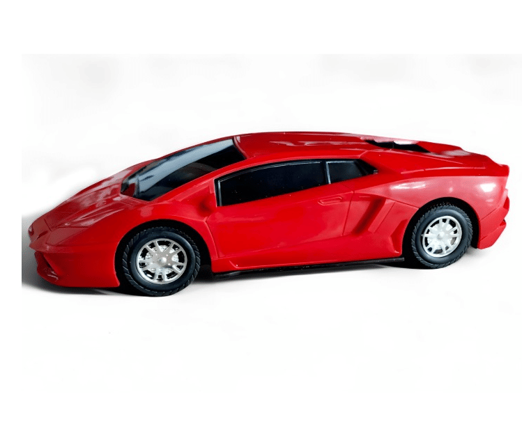 Gurukrupa Friction Powered Lamborghini Style Sports Car Toy - Sleek Pull Back Racing Vehicle for Kids (Red) Gurukrupa Friction Powered Lamborghini Style Sports Car Toy - Sleek Pull Back Racing Vehicle for Kids (Red)