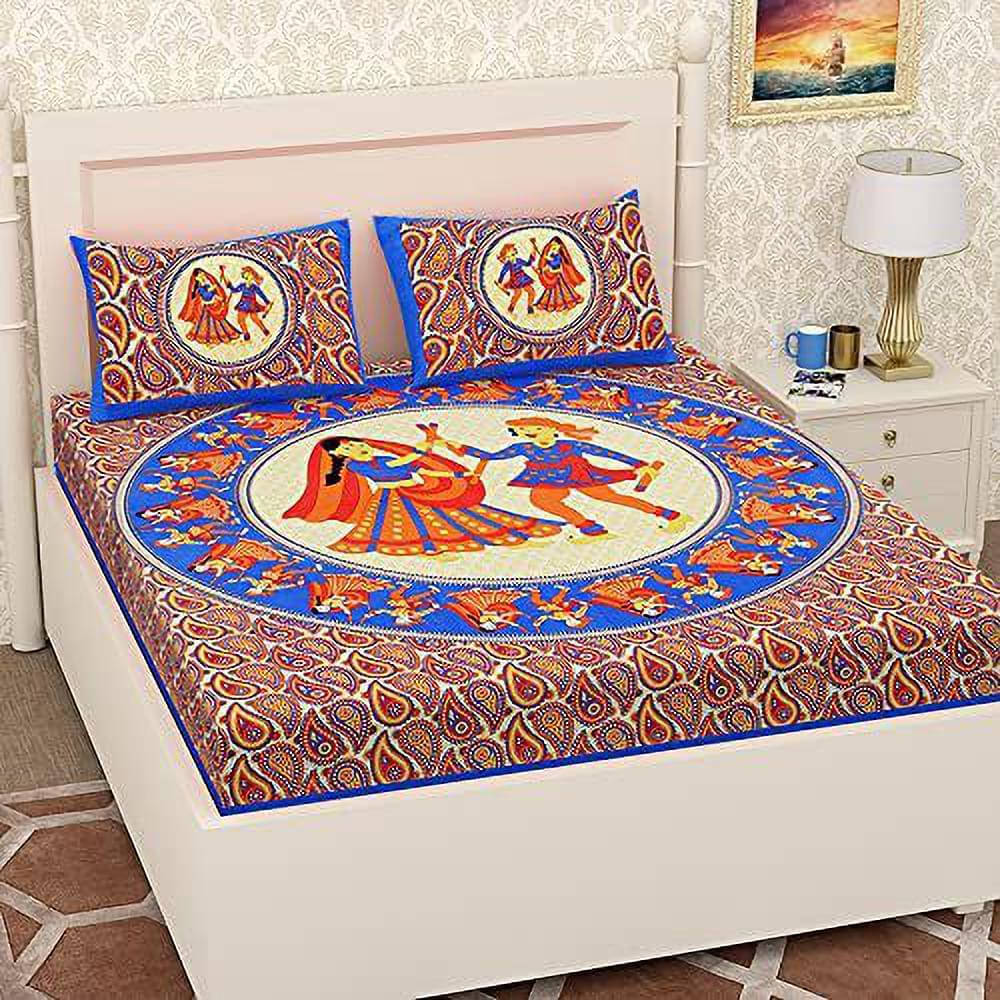 Navkaar Creation Cotton 1 Double Bedsheet with 2 Pillow Covers ( Beige ) Navkaar Creation Cotton 1 Double Bedsheet with 2 Pillow Covers ( Beige )