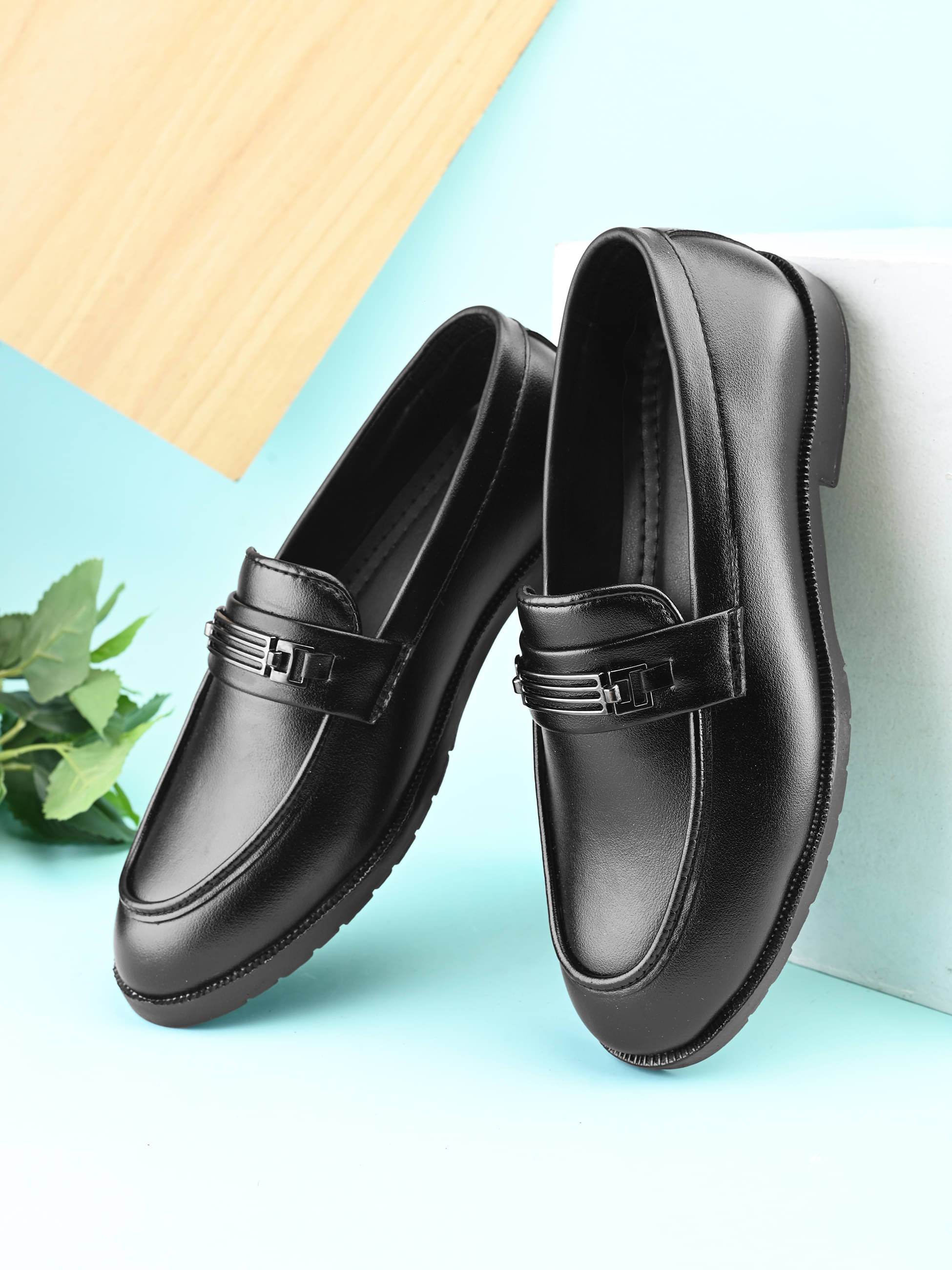     			Prolific Black Men's Mocassin Formal Shoes