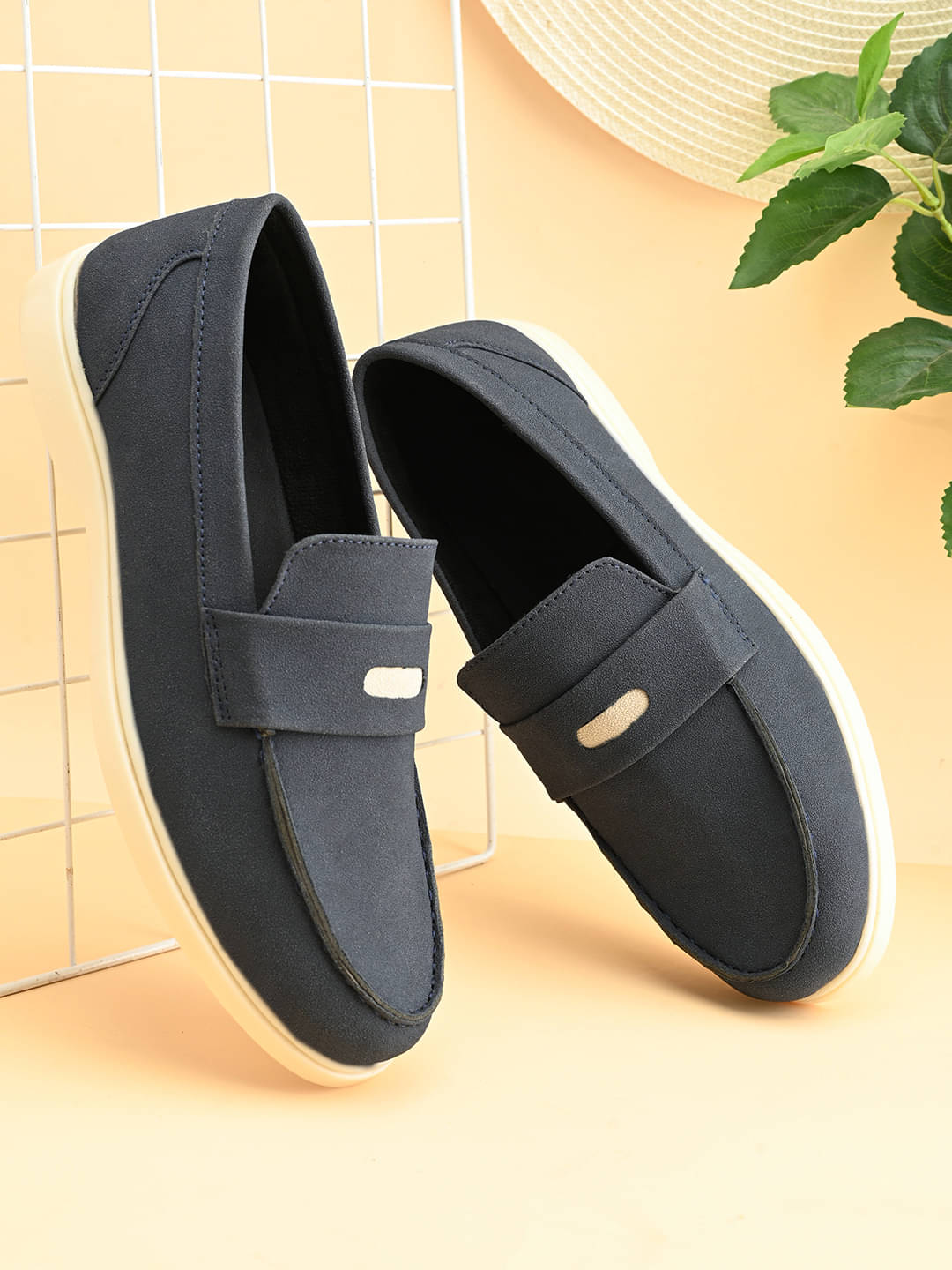 Prolific MH-CM276 Blue Men's Slip-on Shoes Prolific MH-CM276 Blue Men's Slip-on Shoes