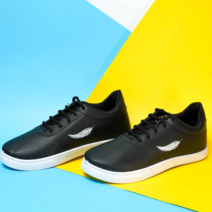 Soles & Styles Men's Black Lifestyle Shoe Black Men's Outdoor Shoes     			Soles & Styles Men's Black Lifestyle Shoe Black Men's Outdoor Shoes