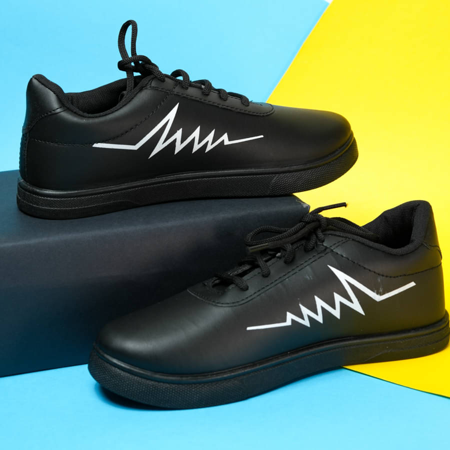 Soles & Styles Men's Black Lifestyle Shoe Black Men's Lifestyle Shoes     			Soles & Styles Men's Black Lifestyle Shoe Black Men's Lifestyle Shoes