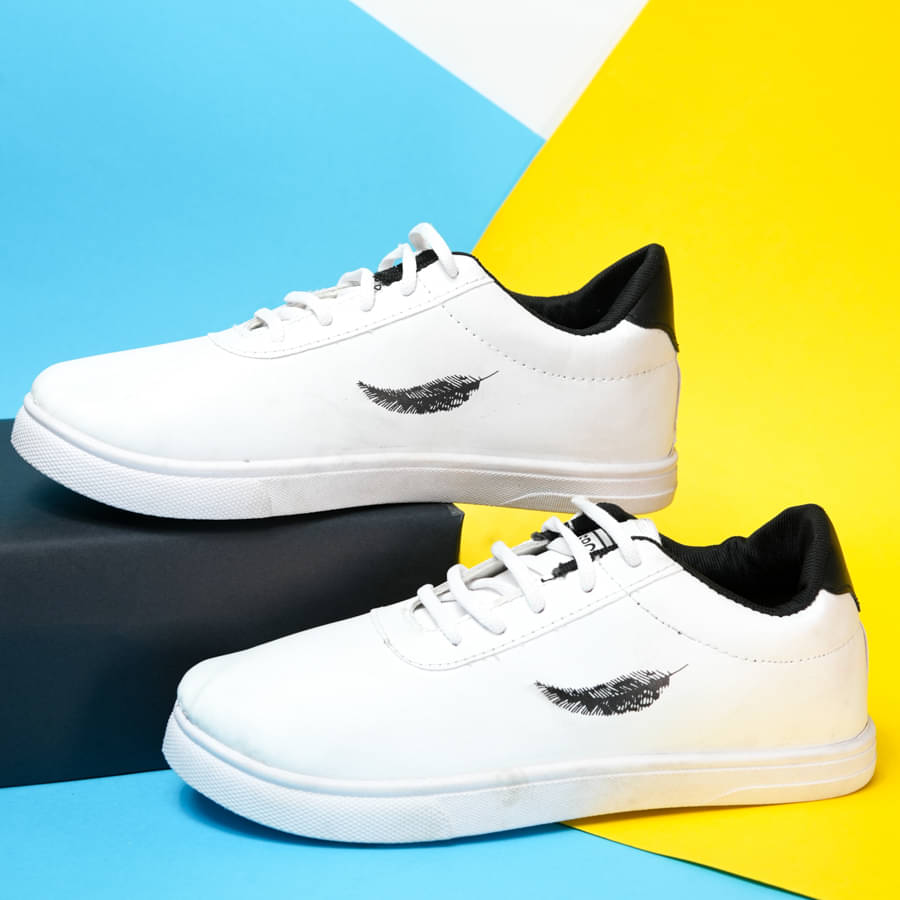 Soles & Styles Men's White Lifestyle Shoe White Men's Outdoor Shoes     			Soles & Styles Men's White Lifestyle Shoe White Men's Outdoor Shoes