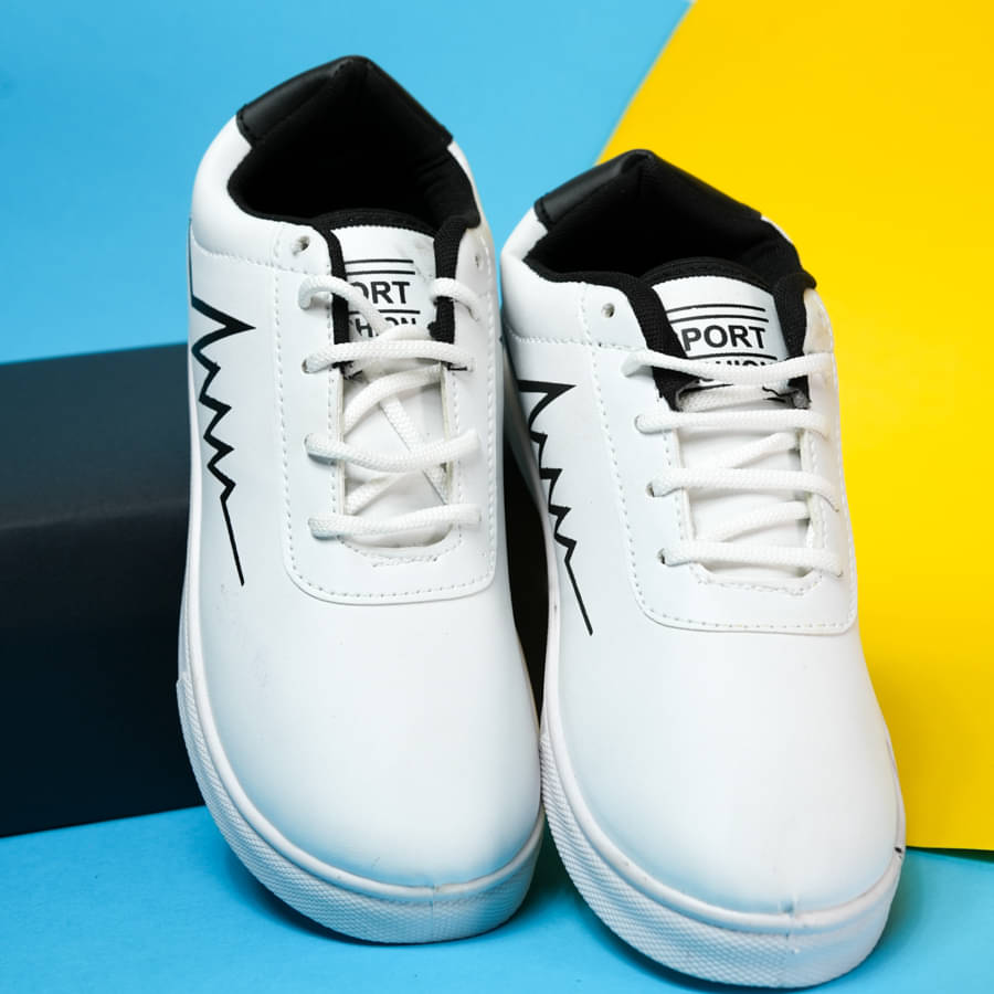 Soles & Styles Men's White Lifestyle Shoe White Men's Lifestyle Shoes     			Soles & Styles Men's White Lifestyle Shoe White Men's Lifestyle Shoes