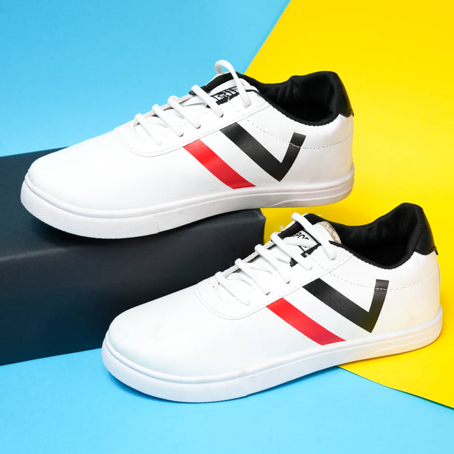 Soles & Styles Men's White Lifestyle Shoes White Men's Lifestyle Shoes     			Soles & Styles Men's White Lifestyle Shoes White Men's Lifestyle Shoes