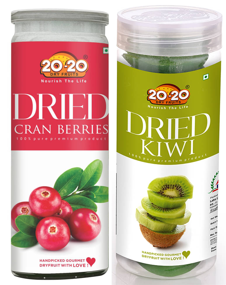     			20-20 Dry Fruits Mixed Fruits 400 g Pack of 2