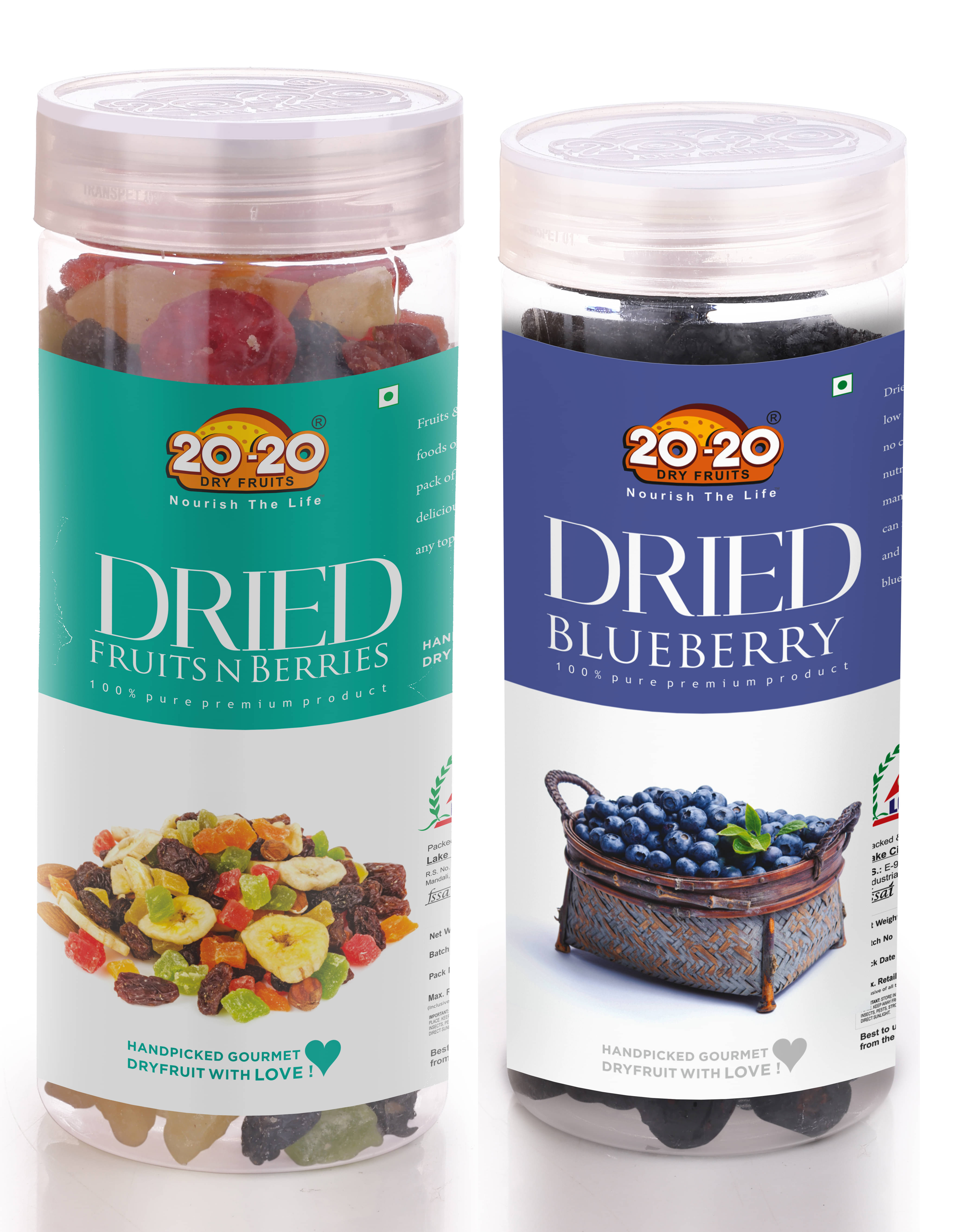     			20-20 Dry Fruits Mixed Fruits 400 g Pack of 2