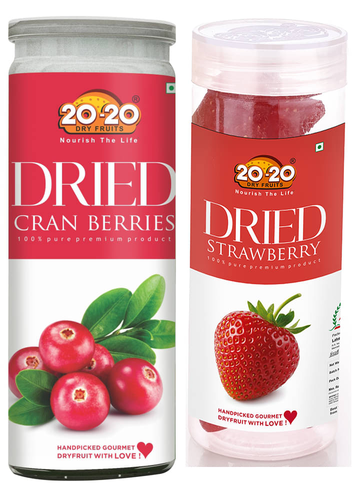     			20-20 Dry Fruits Mixed Fruits 400 g Pack of 2