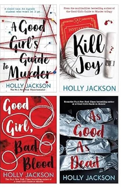     			A Good Girl's Guide to Murder; Good Girl, Bad Blood; As Good as Dead, Kill Joy Paperback Holly Jackson Collection 4 Books Set