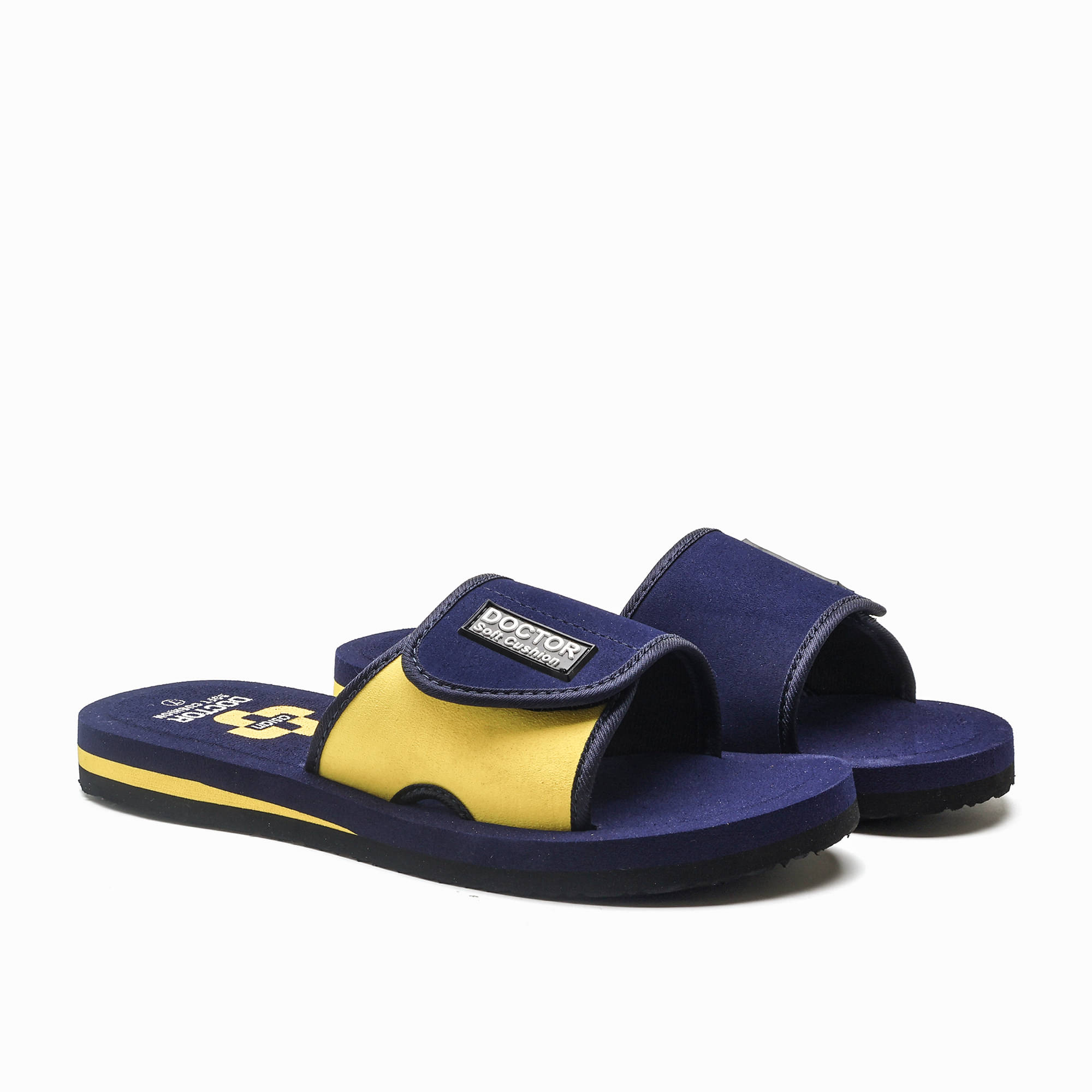     			ASIAN Yellow Men's Slide Flip Flop