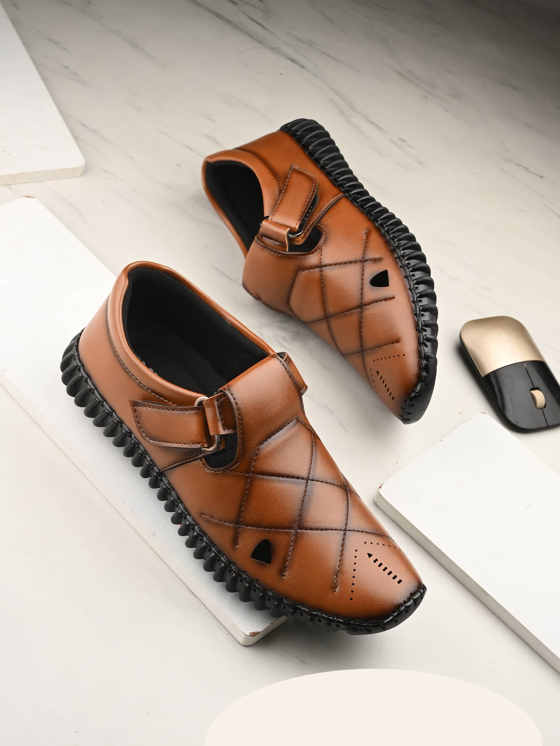 Bucik - Black Men's Sandals