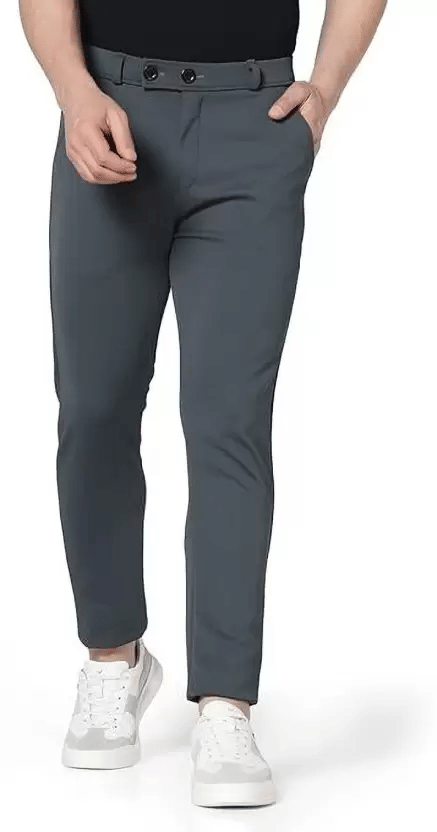     			DEARISE Regular Flat Men's Chinos - Dark Grey ( Pack of 1 )