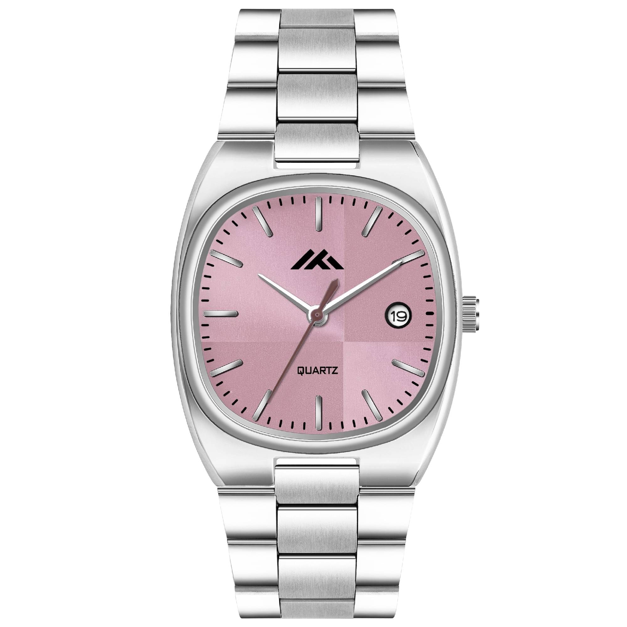     			DoubleRun Silver Stainless Steel Analog Men's Watch