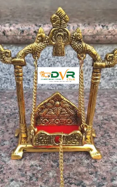     			DvR ClicK Lord Jhula Laddu Gopal Hindola Palana ( Pack of 1 )