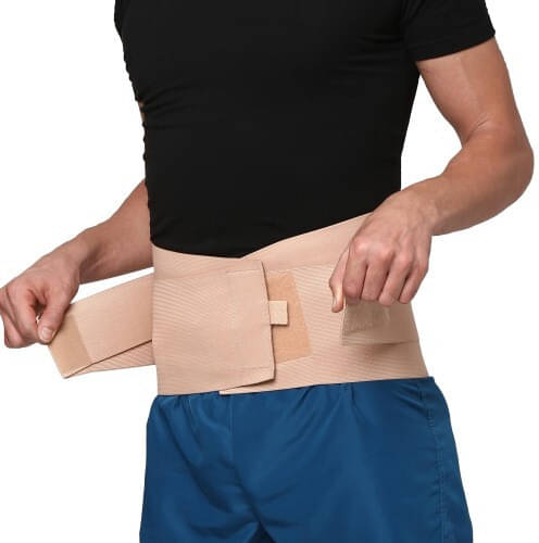     			Flamingo Lumbar Corset Belt for Support-Contoured Metal Splints, Plastic Splints - XL