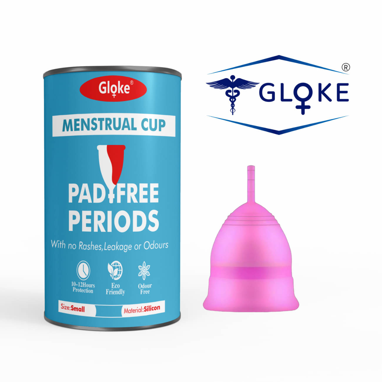 Gloke Silicone Reusable Menstrual Cup Small ( Pack of 1 ) Gloke Silicone Reusable Menstrual Cup Small ( Pack of 1 )
