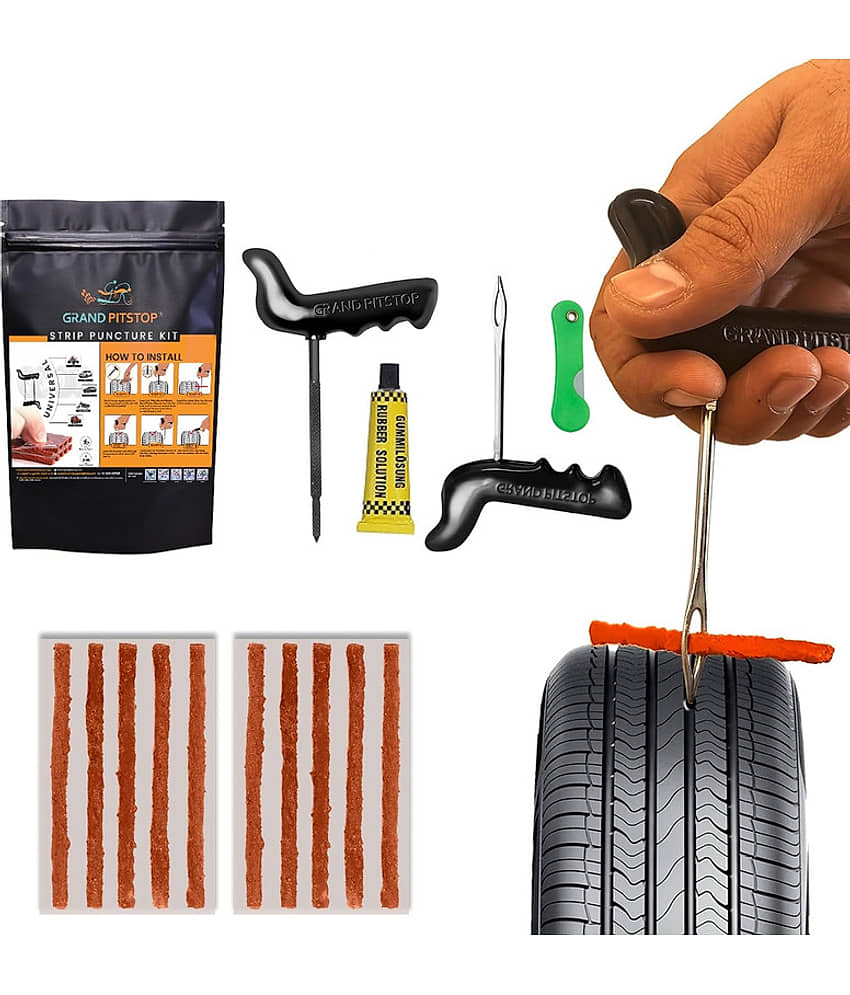 KVA Tubeless Tyre Puncture Repair Kit- 60 Strips