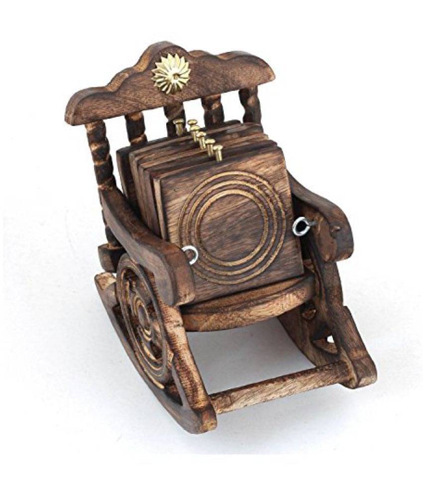HOME ACCESSORIES Brown Wood Table Decorative Miniature - Pack of 1     			HOME ACCESSORIES Brown Wood Table Decorative Miniature - Pack of 1
