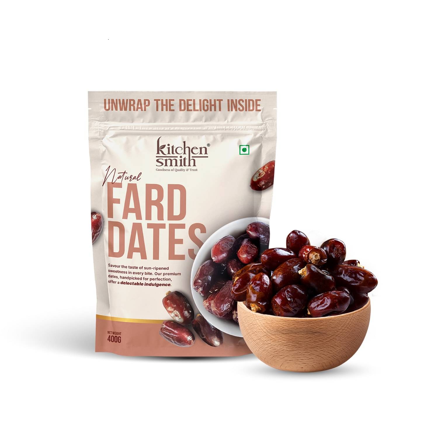 Kitchensmith Fard Dates Omani Fard Dates No Preservatives & Added Sugar 400Gm (Pack of 1) Kitchensmith Fard Dates Omani Fard Dates No Preservatives & Added Sugar 400Gm (Pack of 1)