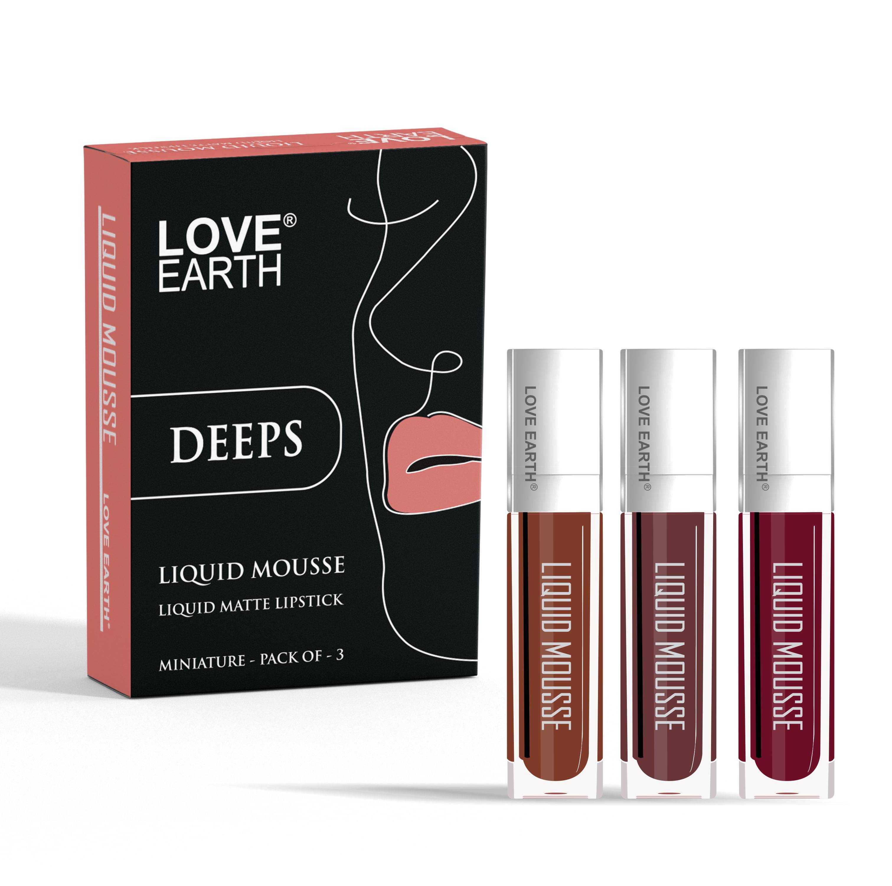 LOVE EARTH Multi Matte Long Lasting Liquid Lipstick ( Pack of 1 )     			LOVE EARTH Multi Matte Long Lasting Liquid Lipstick ( Pack of 1 )