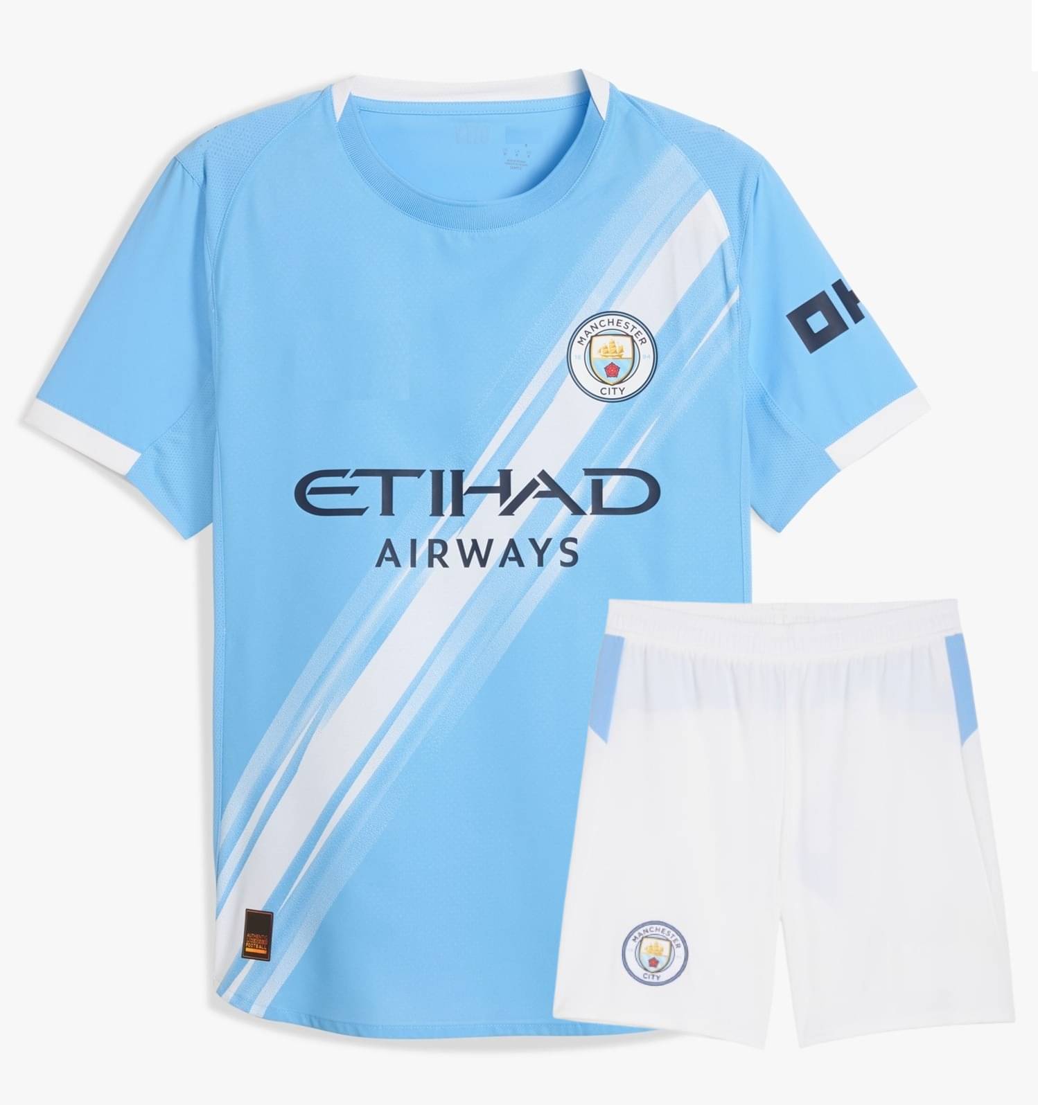 MANCHESTER CITY HOME JERSEY & SHORTS 2025/26 UNISEX MANCHESTER CITY HOME JERSEY & SHORTS 2025/26 UNISEX
