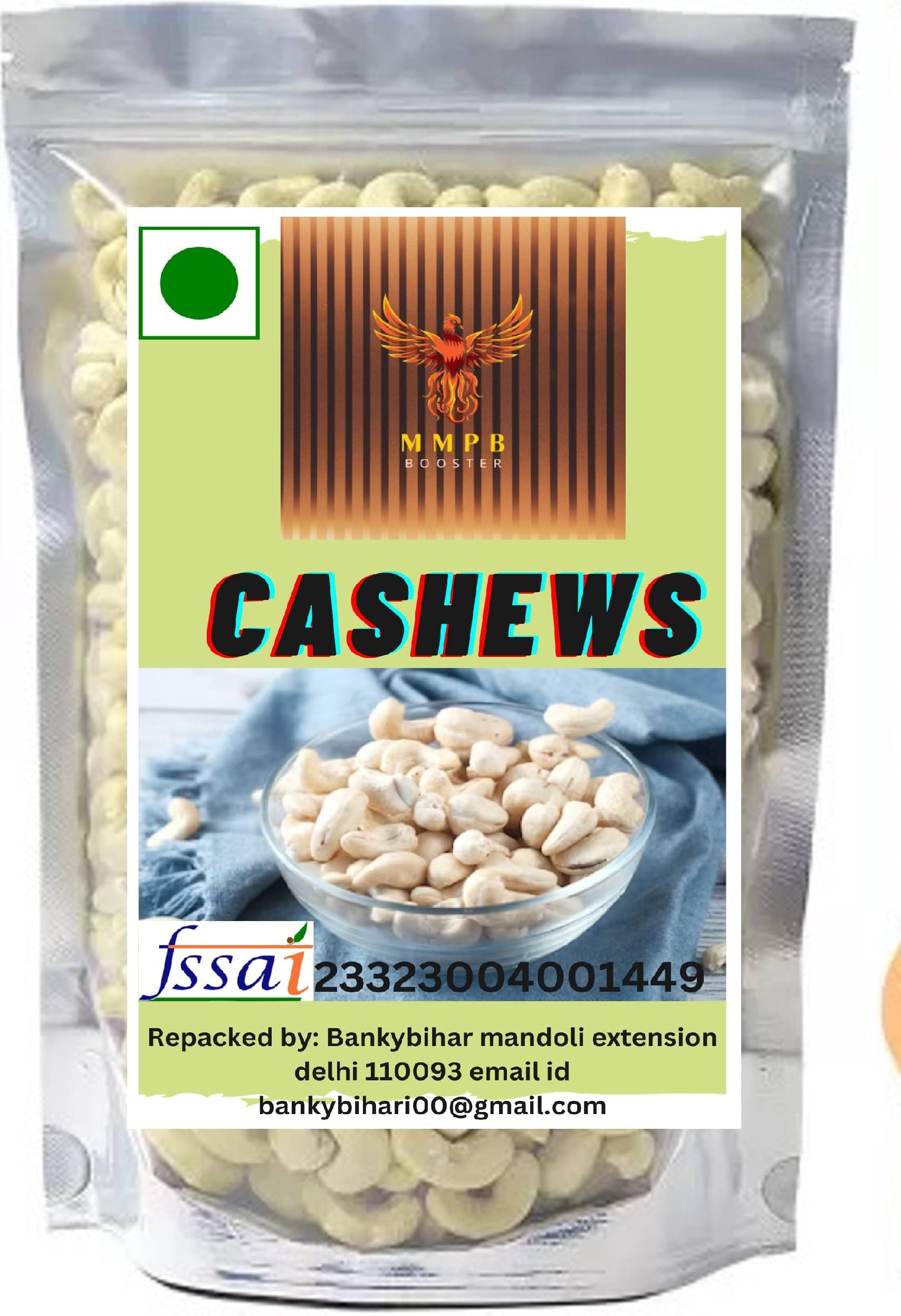     			MMPB BOOSTER Cashew nut (Kaju) 200 g