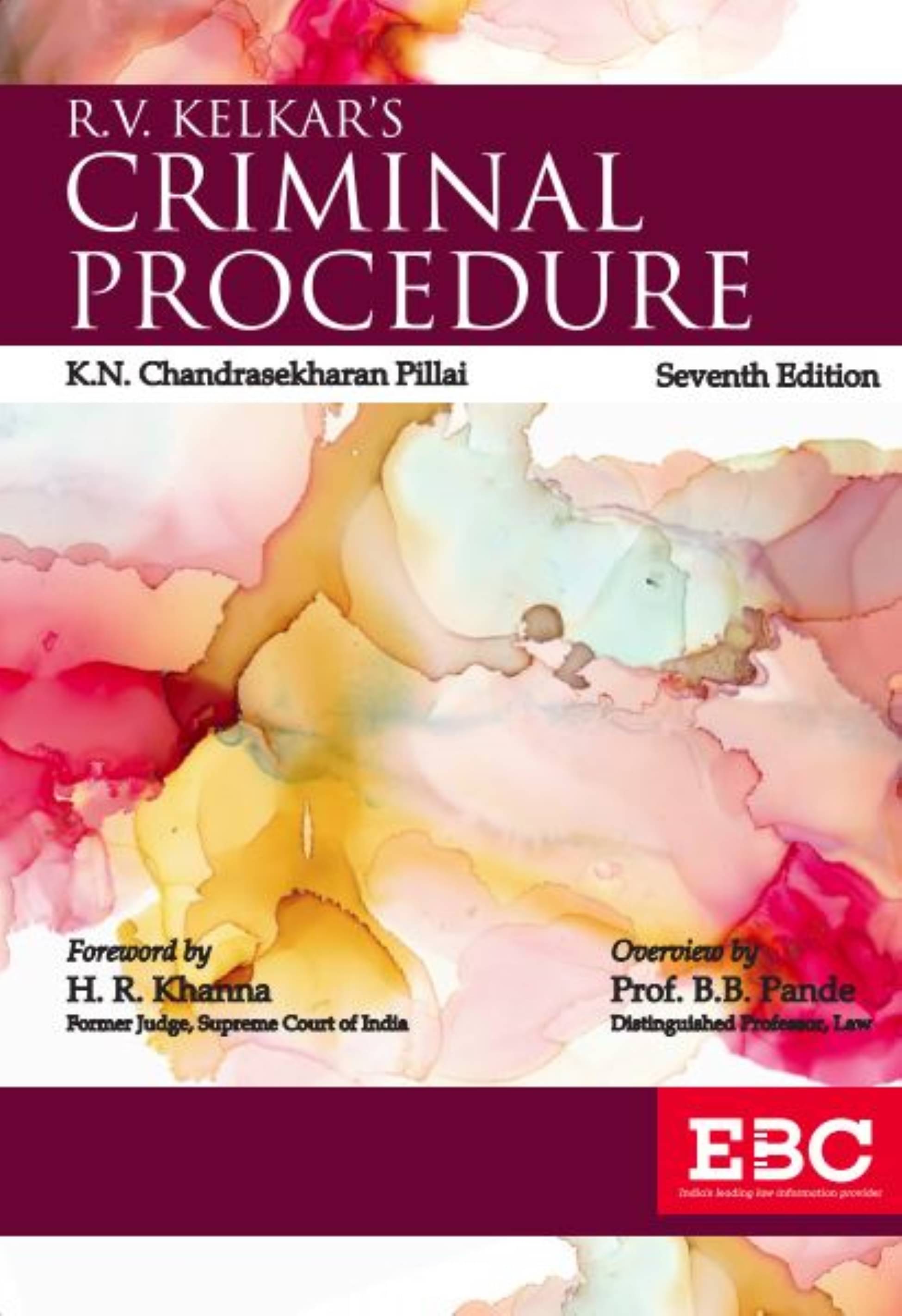     			R V Kelkar's Criminal Procedure